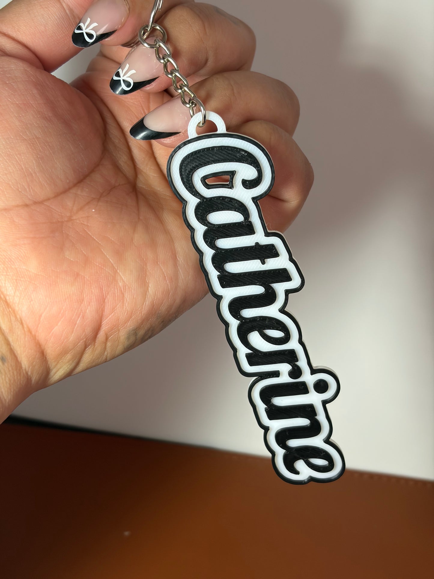 Name Tag Keychain