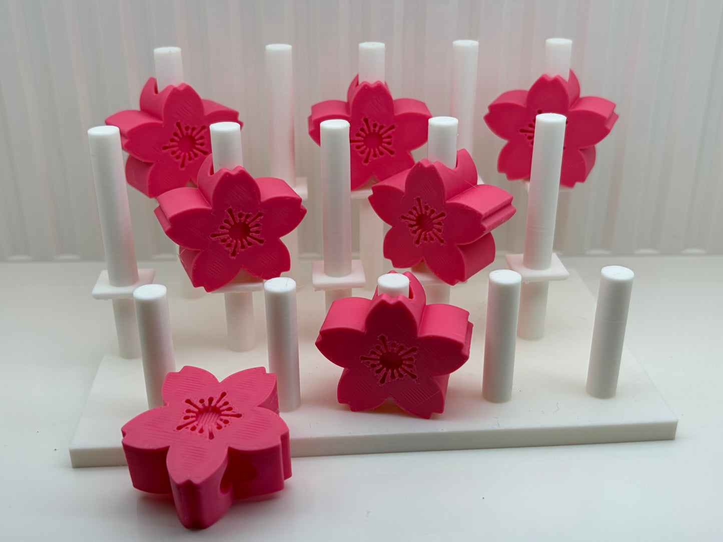 Sakura Flower Straw Topper