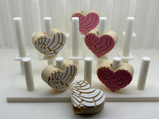 Concha Heart Straw Topper